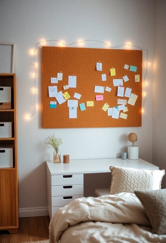 cork boards for reminders