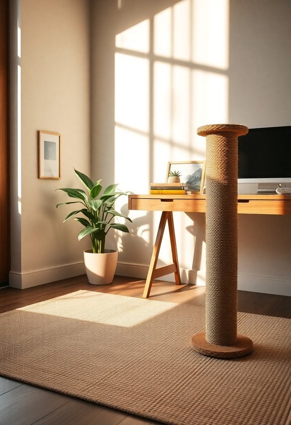 durable sisal cat furniture