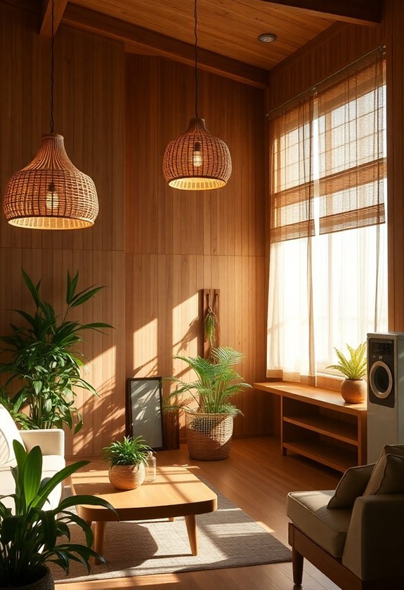 eco friendly bamboo illumination