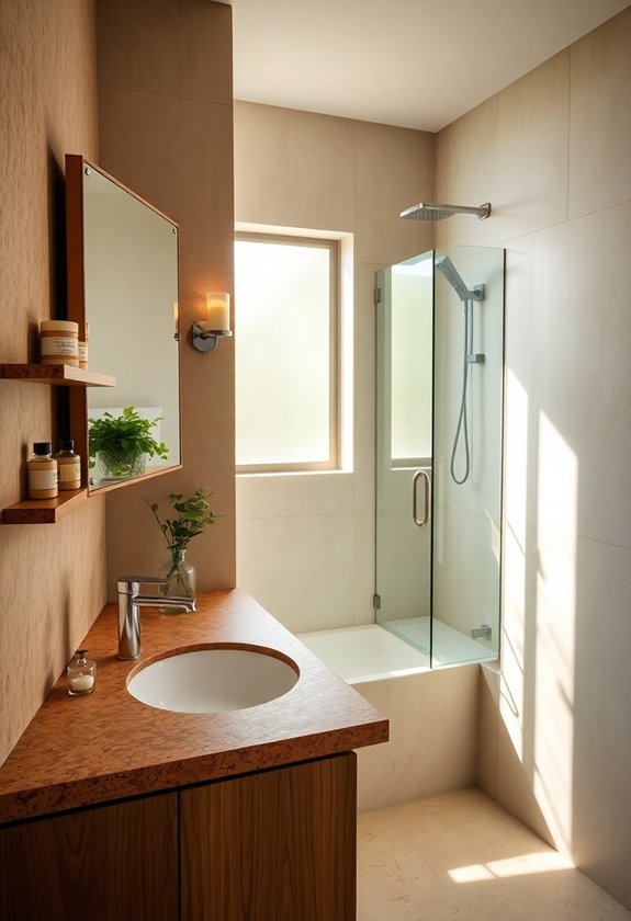 eco friendly bathroom surfaces