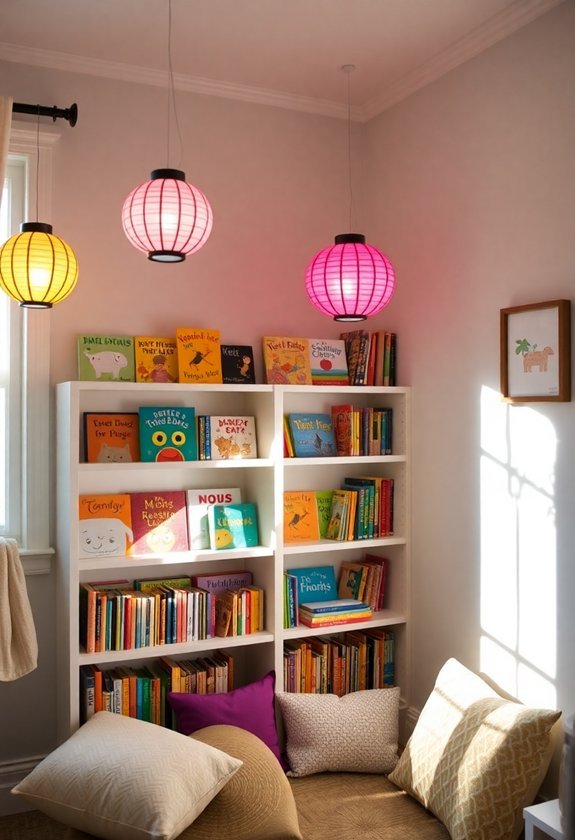 illuminated book storage solution