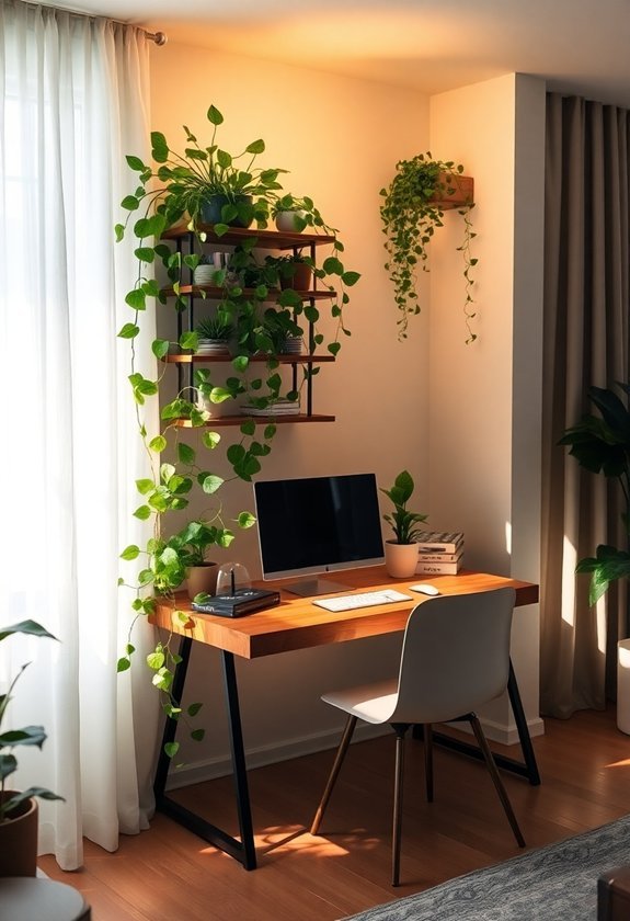 incorporating indoor plants effectively