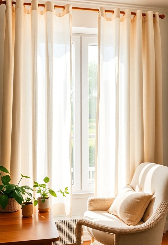 lightweight fabric window treatments