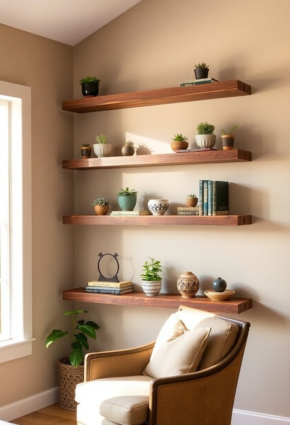 stylish wall mounted storage solutions