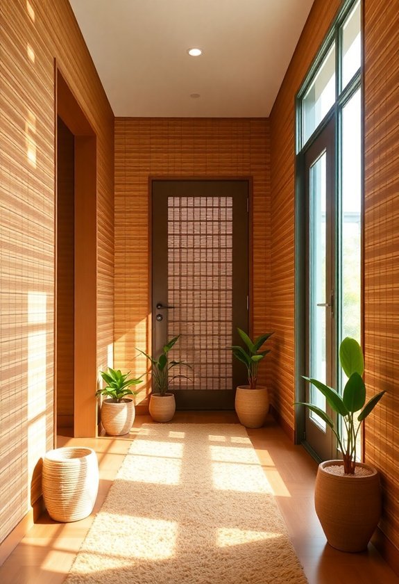 sustainable bamboo interior design