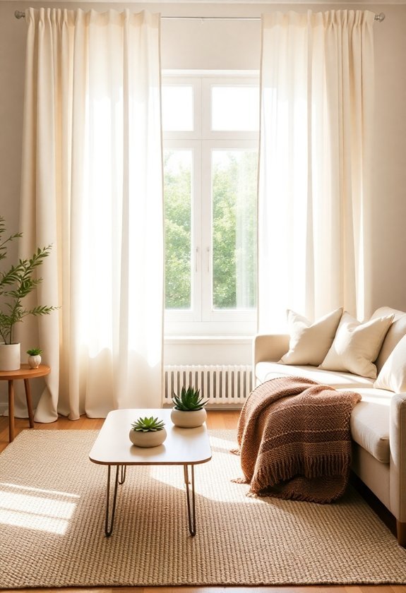 sustainable organic cotton drapes