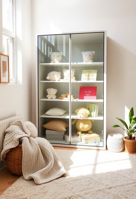 transparent organizational storage options