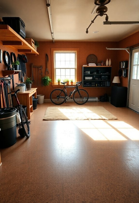 variety of cork flooring