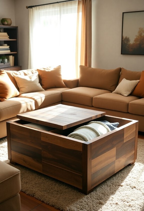 versatile seating storage solution