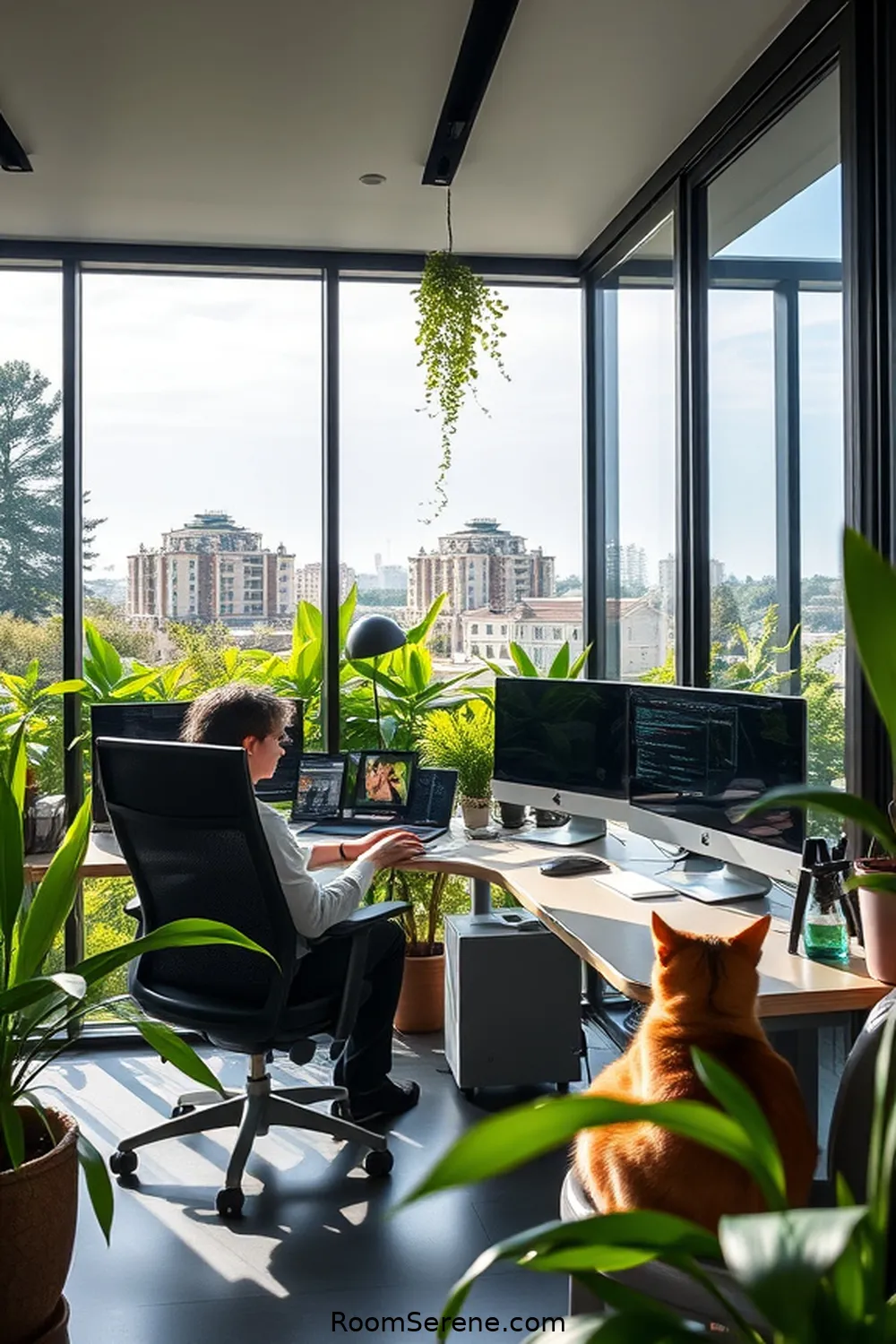 Air Quality Monitors for 15 Smart Home Features for Your Glass Home Office