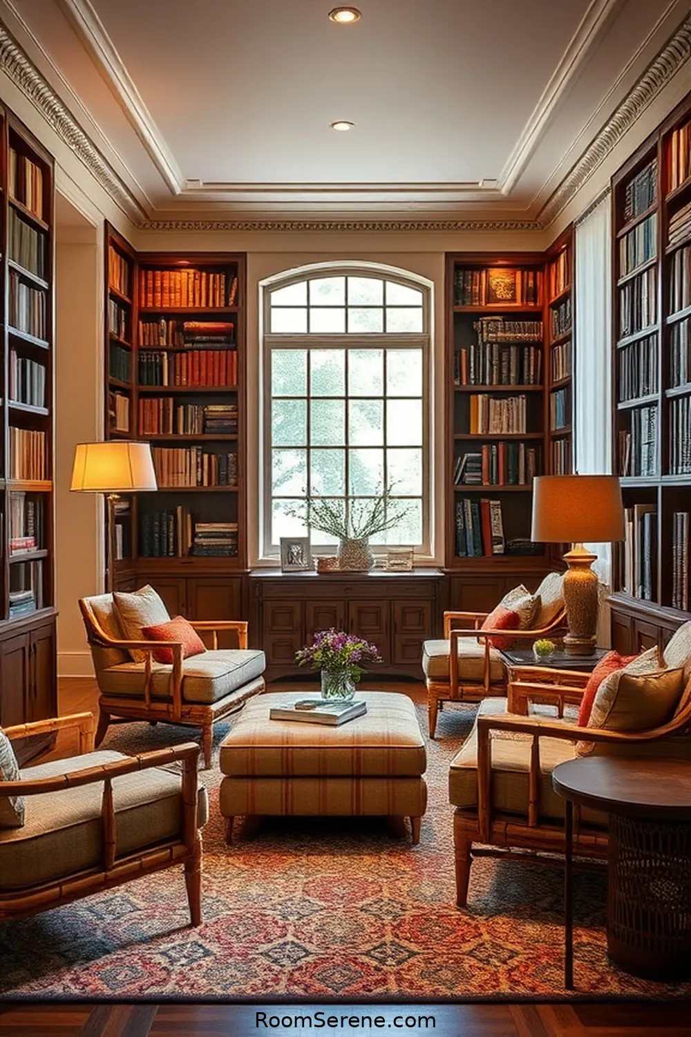 Bamboo Furniture: Stylish and Comfortable Seating Options for 15 Ways to Enhance Comfort and Coziness in Libraries Using Bamboo