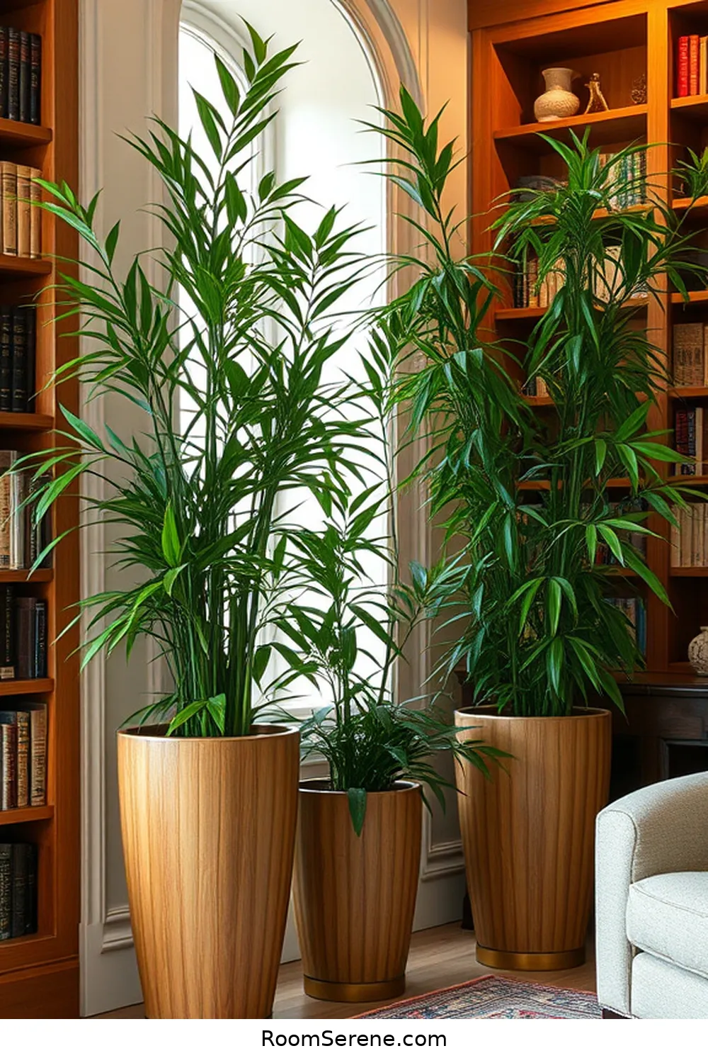 Bamboo Planters: Bringing Nature Indoors for 15 Ways to Enhance Comfort and Coziness in Libraries Using Bamboo