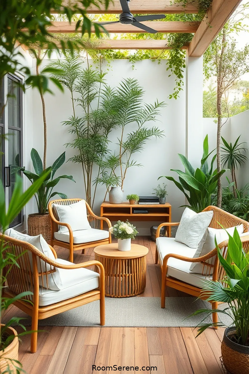 Choose Eco-Friendly Flooring Options for 16 Essential Tips for Designing a Patio Workspace Using Organic Cotton Outdoors