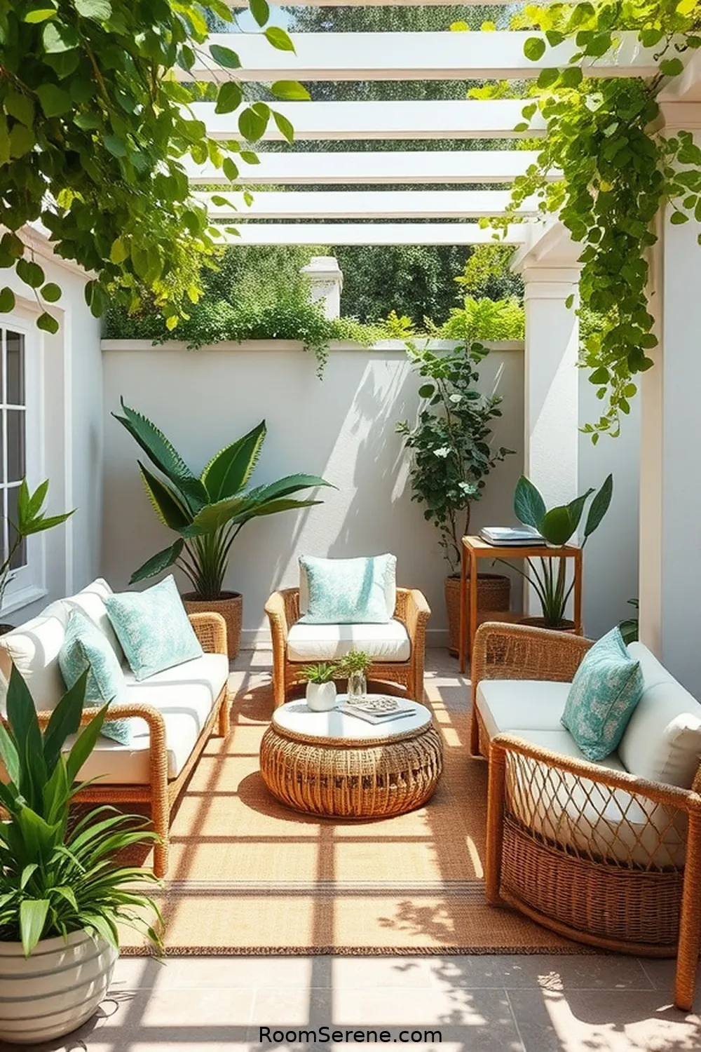 Create Defined Work Zones for 16 Essential Tips for Designing a Patio Workspace Using Organic Cotton Outdoors