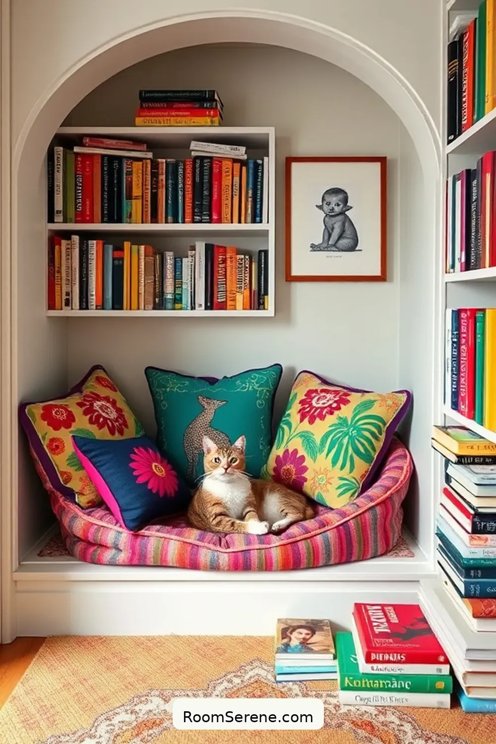 16 Pet-Friendly Libraries Using Organic Cotton 9 The Pet Haven Library – A Sanctuary for Animal Lovers for 16 Pet-Friendly Libraries Using Organic Cotton