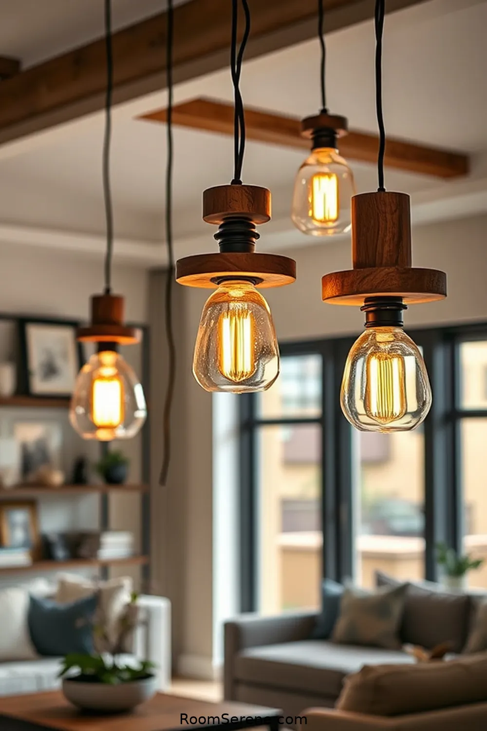 Upcycled Lighting Fixtures for 16 Smart Home Features Using Reclaimed Materials for Your Living Room