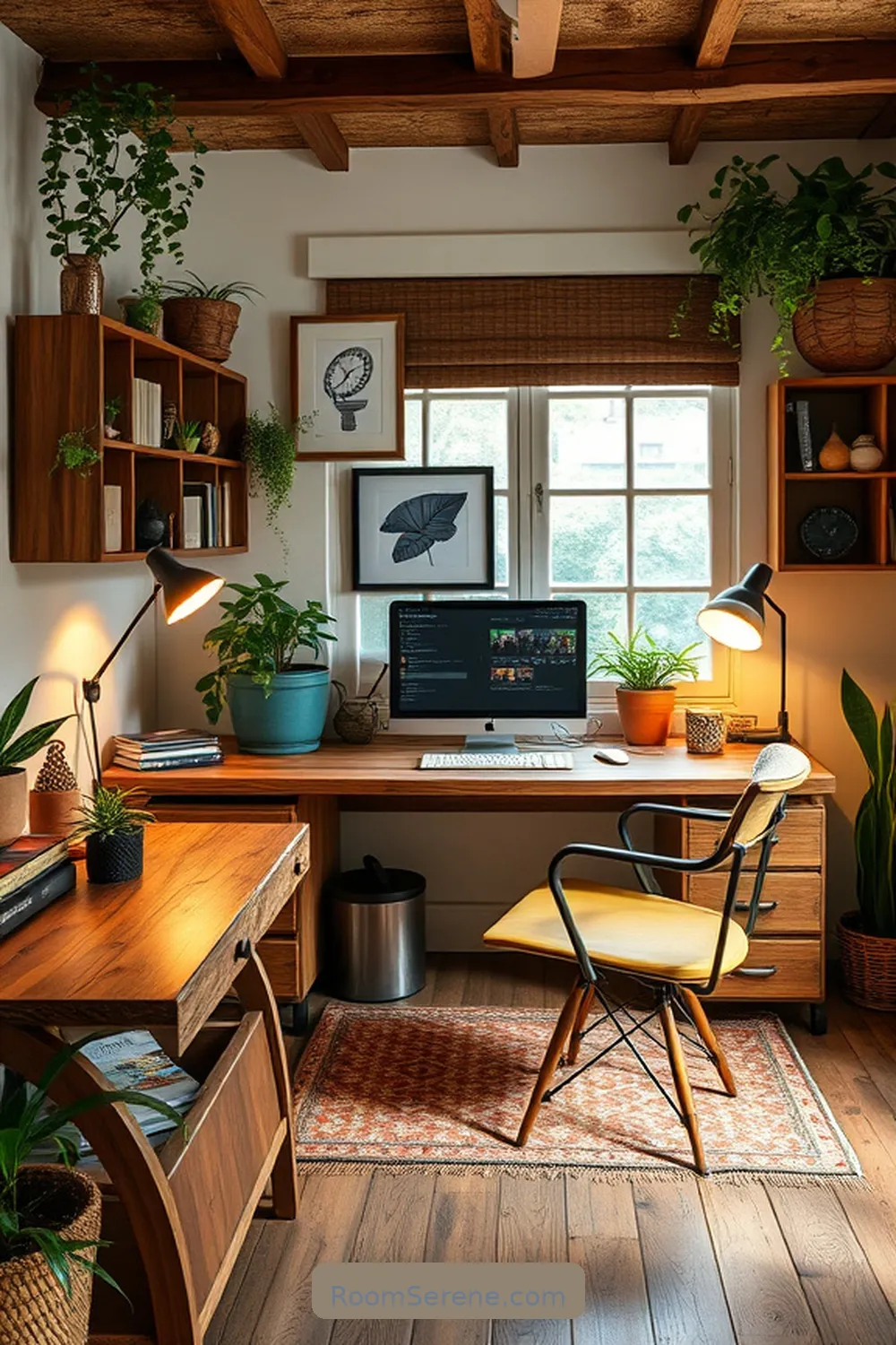 DIY Projects Using Reclaimed Materials for 16 Smart Home Features for Your Home Office Using Reclaimed Materials