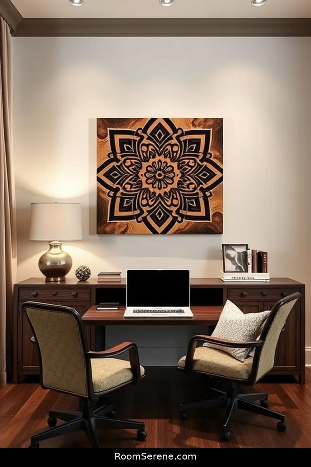 16 Sustainable Ways for Home Office Organization Using Recycled Wood 12 Reclaimed Wood Wall Art for 16 Sustainable Ways for Home Office Organization Using Recycled Wood