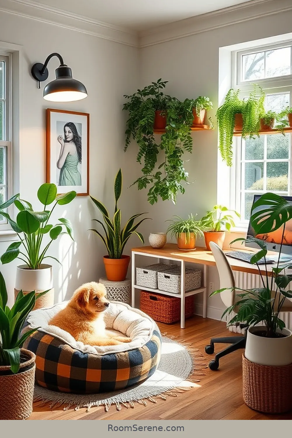 16 Tips for a Pet-Friendly Home Office Using Solar-Powered Lights 3 Designate a Pet-Friendly Space for 16 Tips for a Pet-Friendly Home Office Using Solar-Powered Lights