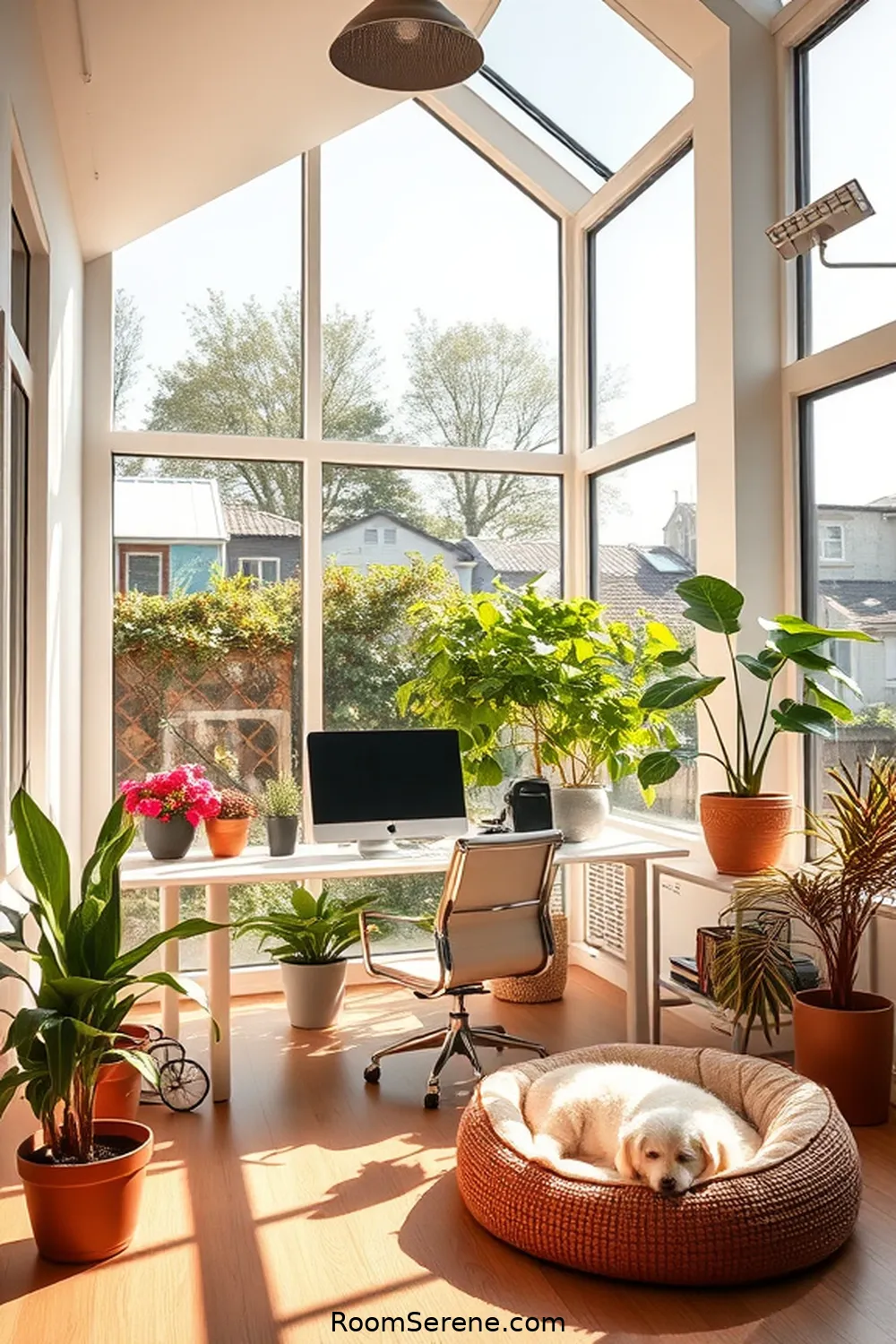 16 Tips for a Pet-Friendly Home Office Using Solar-Powered Lights 12 Optimize Natural Light for 16 Tips for a Pet-Friendly Home Office Using Solar-Powered Lights
