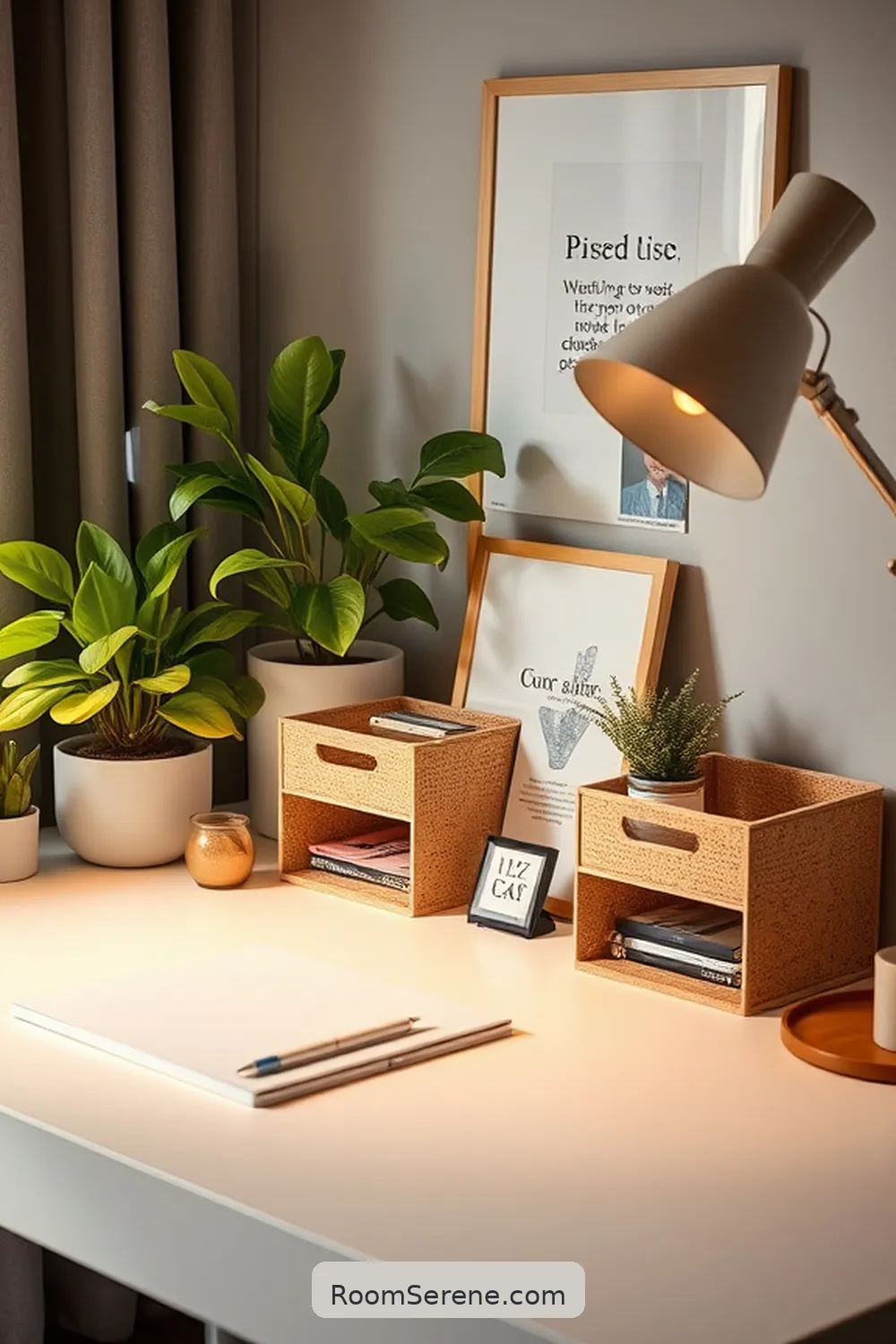 16 Ways to Enhance Comfort and Coziness in Your Home Office Using Cork 4 Cork Desk Organizers for Clutter-Free Spaces for 16 Ways to Enhance Comfort and Coziness in Your Home Office Using Cork