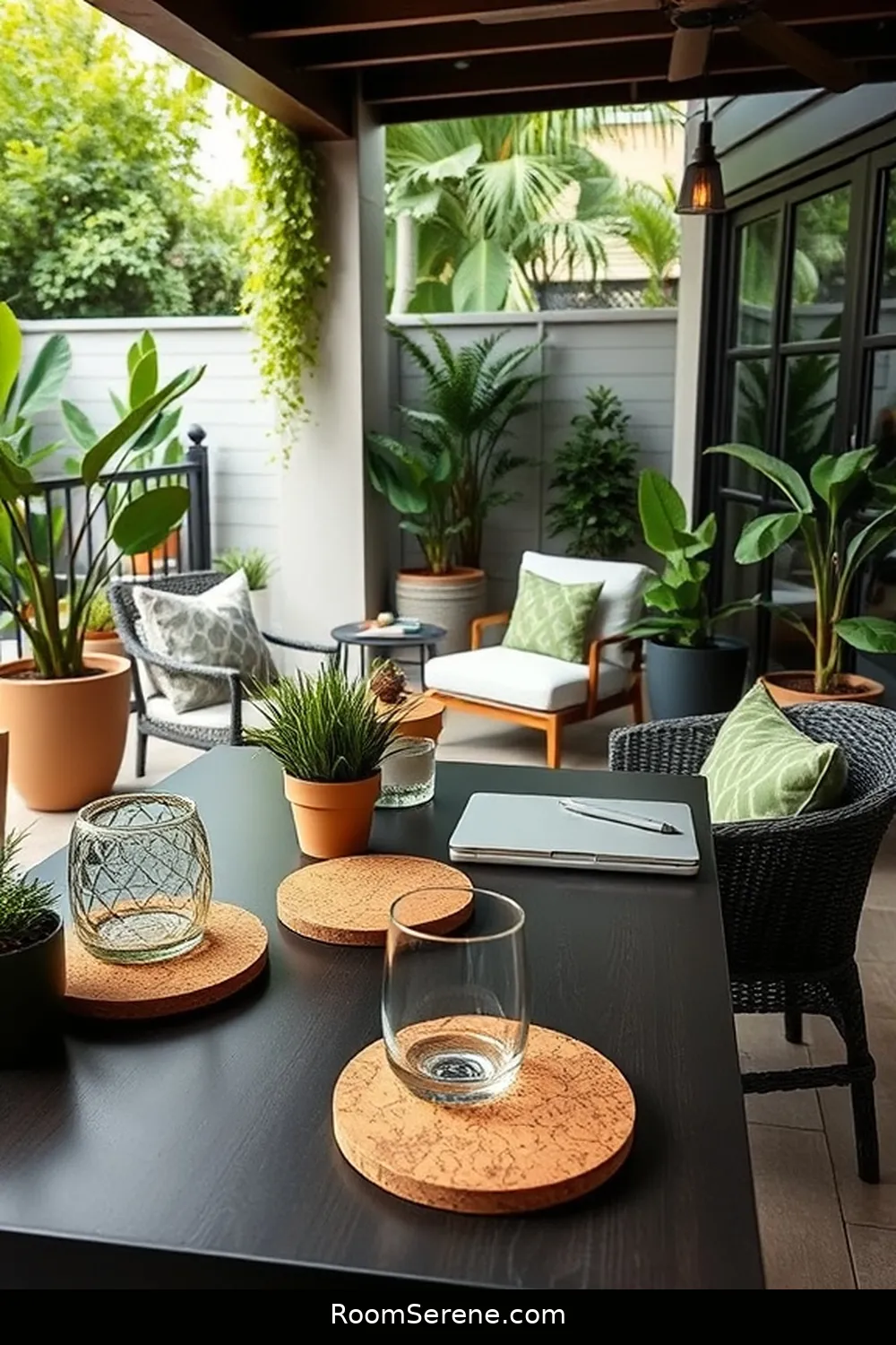 17 Inspiring Workspace Design Ideas for Your Outdoor Patio Using Cork 10 Cork Coasters to Protect Surfaces for 17 Inspiring Workspace Design Ideas for Your Outdoor Patio Using Cork