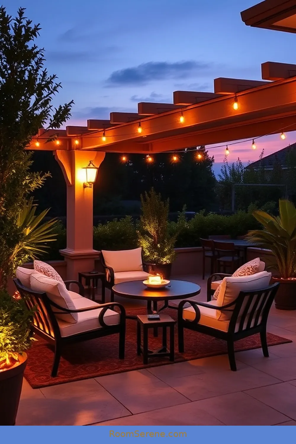 17 Tips for Organizing Your Outdoor Patio Using Solar-Powered Lights 4 Highlight Key Features With Lighting for 17 Tips for Organizing Your Outdoor Patio Using Solar-Powered Lights