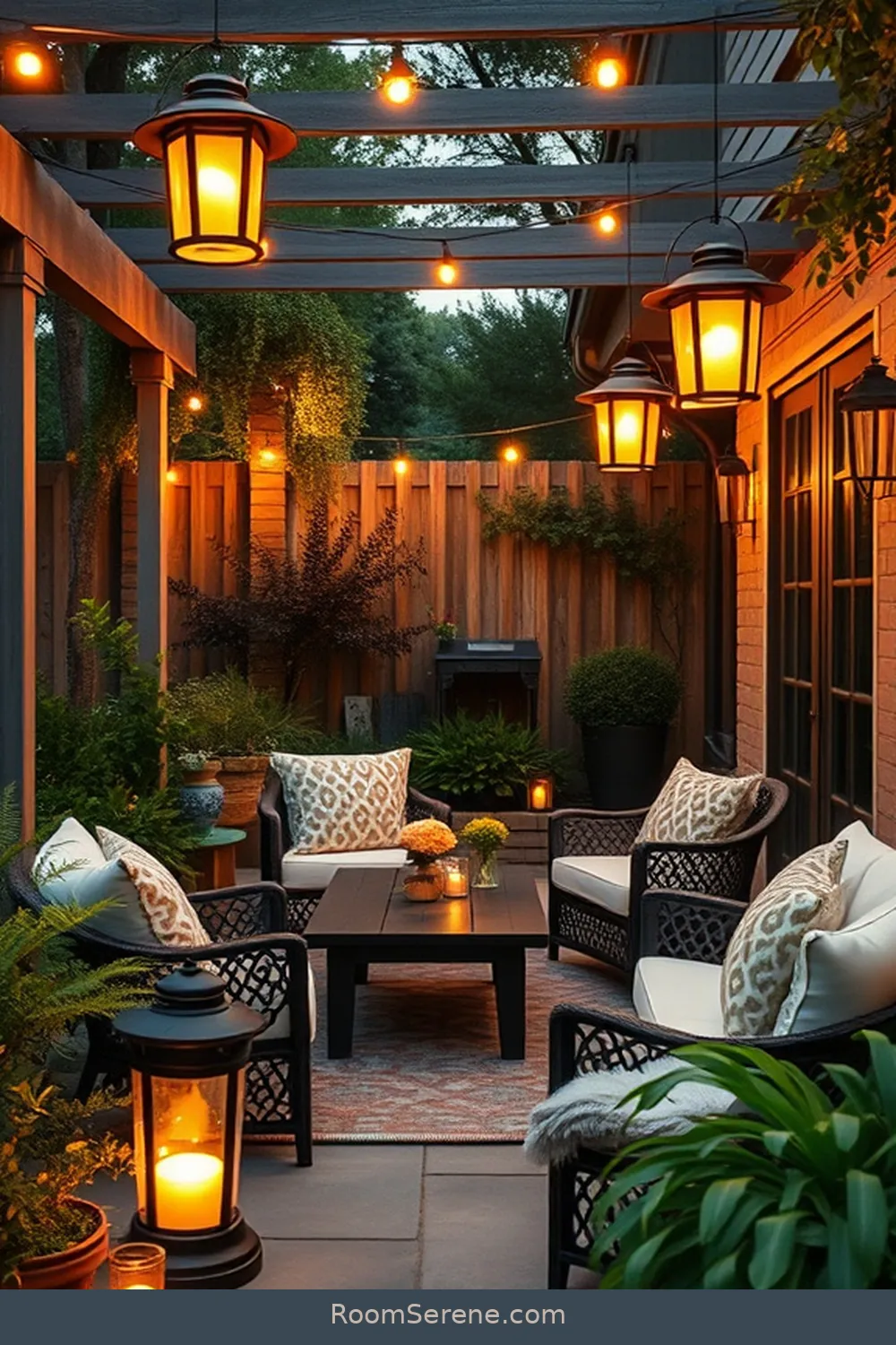 17 Tips for Organizing Your Outdoor Patio Using Solar-Powered Lights 6 Incorporate Solar Lanterns for Ambiance for 17 Tips for Organizing Your Outdoor Patio Using Solar-Powered Lights