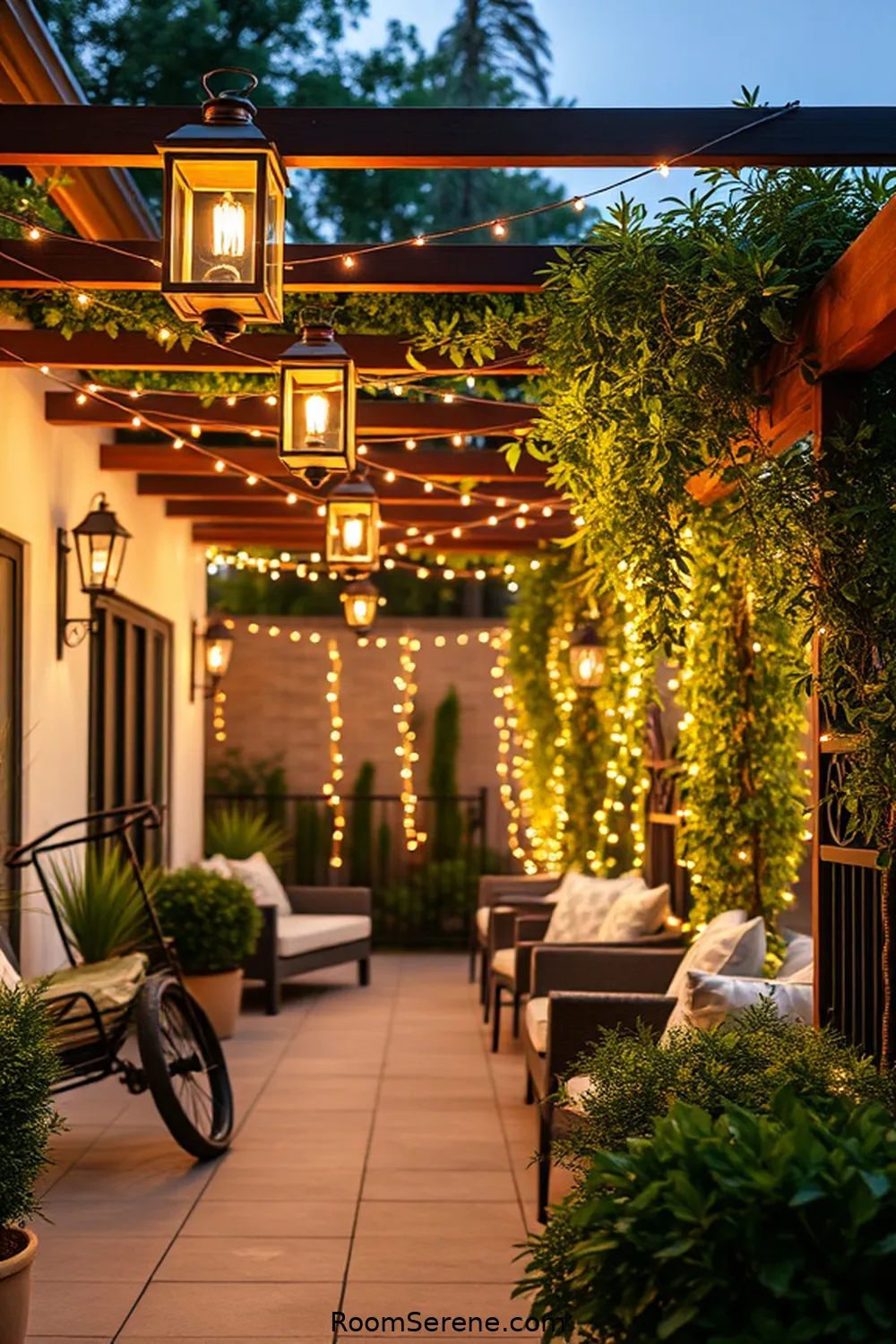 17 Tips for Organizing Your Outdoor Patio Using Solar-Powered Lights 9 Layer Your Lighting for Depth for 17 Tips for Organizing Your Outdoor Patio Using Solar-Powered Lights