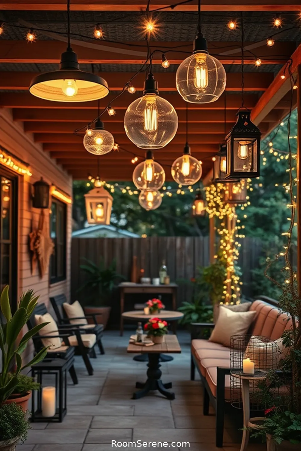 17 Tips for Organizing Your Outdoor Patio Using Solar-Powered Lights 16 Mix and Match Light Styles for Personality for 17 Tips for Organizing Your Outdoor Patio Using Solar-Powered Lights
