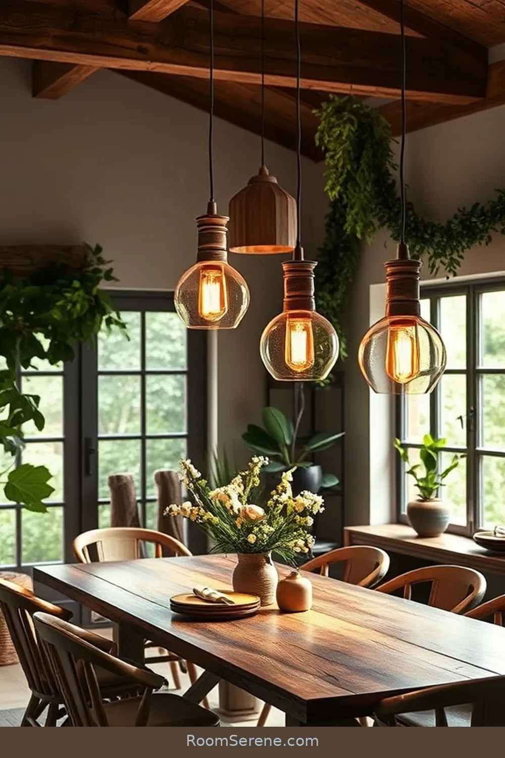 17 Ways to Enhance Energy Efficiency in Your Dining Room Using Recycled Wood 5 Eco-Friendly Wooden Light Fixtures for 17 Ways to Enhance Energy Efficiency in Your Dining Room Using Recycled Wood