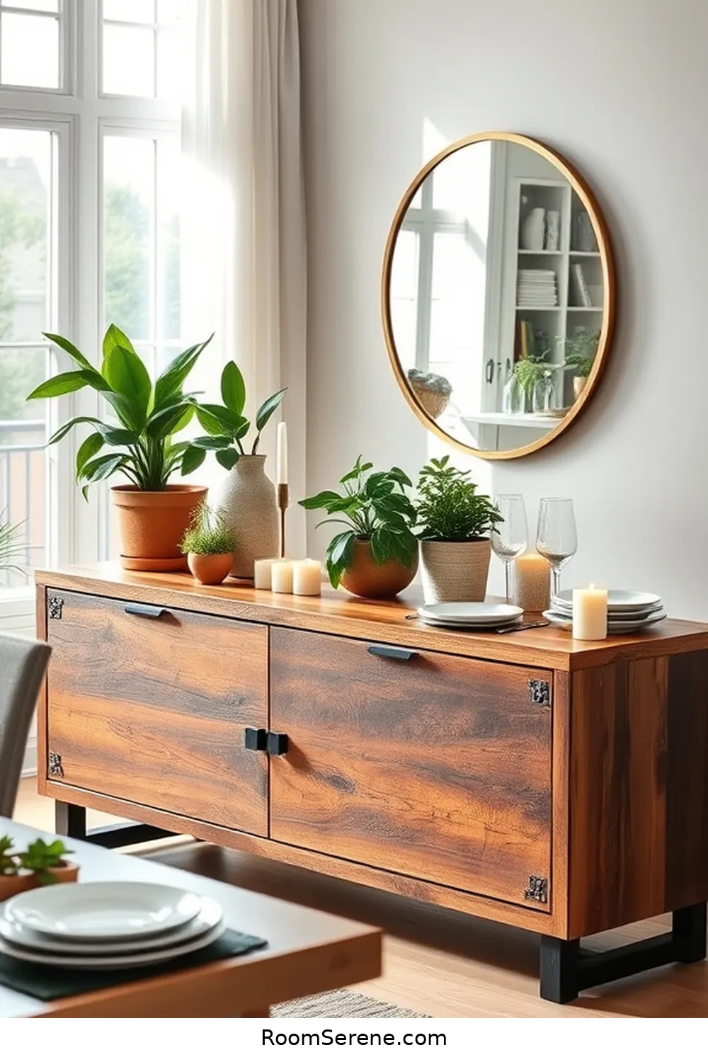 17 Ways to Enhance Energy Efficiency in Your Dining Room Using Recycled Wood 15 Reclaimed Wood Buffet for 17 Ways to Enhance Energy Efficiency in Your Dining Room Using Recycled Wood
