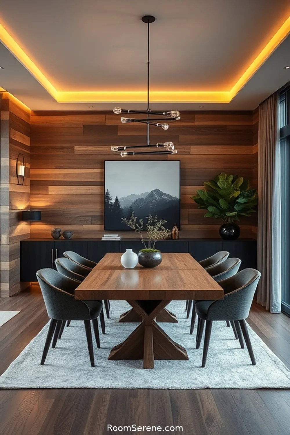 17 Ways to Enhance Energy Efficiency in Your Dining Room Using Recycled Wood 18 Recycled Wood Wall Paneling for 17 Ways to Enhance Energy Efficiency in Your Dining Room Using Recycled Wood