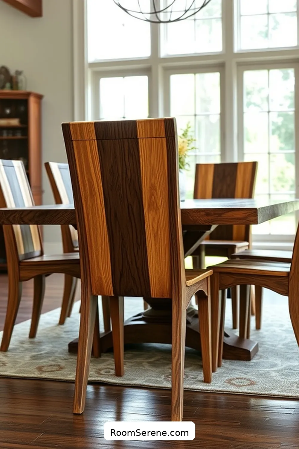 17 Ways to Enhance Energy Efficiency in Your Dining Room Using Recycled Wood 3 Upcycled Wooden Chairs for 17 Ways to Enhance Energy Efficiency in Your Dining Room Using Recycled Wood