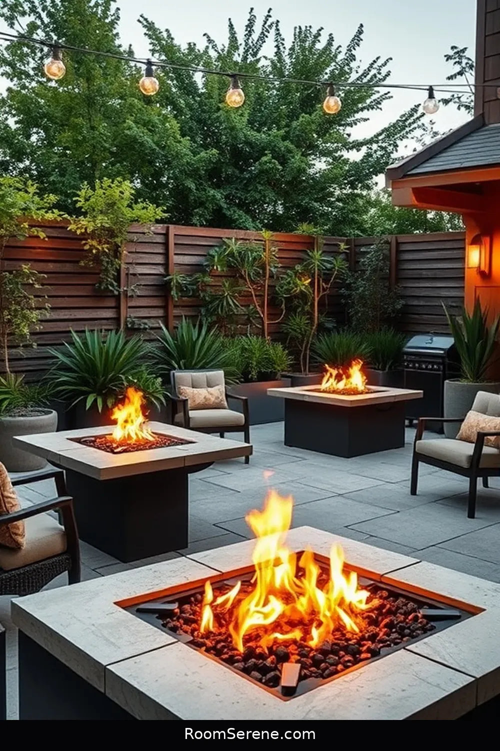 18 Creative Designs for Your Outdoor Patio Workspace Using Solar-Powered Lights 12 Eco-Friendly Solar Fire Pit Lighting for 18 Creative Designs for Your Outdoor Patio Workspace Using Solar-Powered Lights