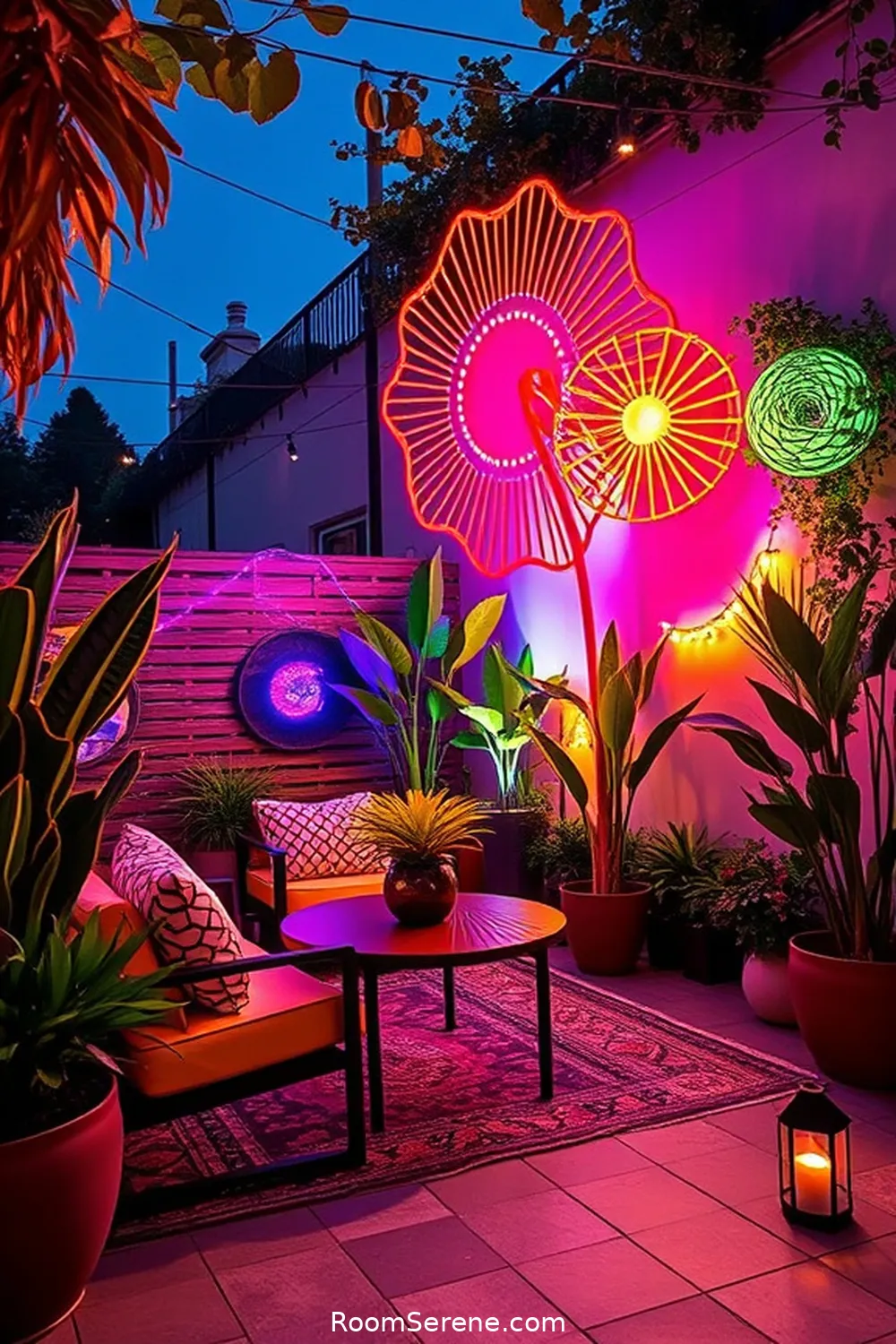 18 Creative Designs for Your Outdoor Patio Workspace Using Solar-Powered Lights 18 Outdoor Solar-Powered Artwork With LED Features for 18 Creative Designs for Your Outdoor Patio Workspace Using Solar-Powered Lights