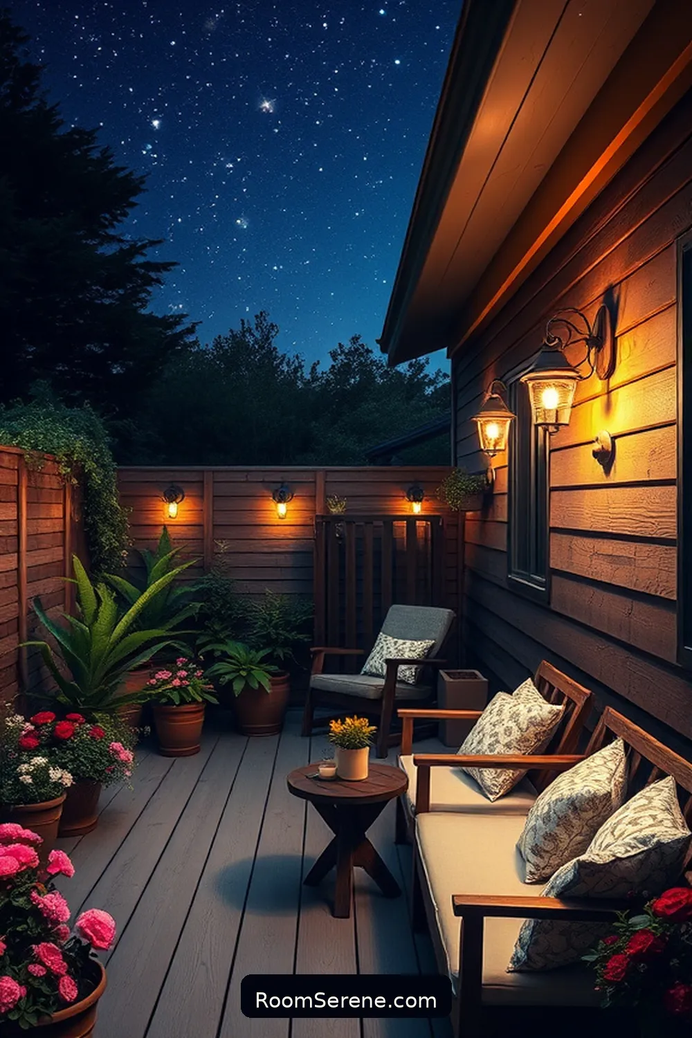 18 Creative Designs for Your Outdoor Patio Workspace Using Solar-Powered Lights 5 Rustic Wall-Mounted Solar Sconces for 18 Creative Designs for Your Outdoor Patio Workspace Using Solar-Powered Lights