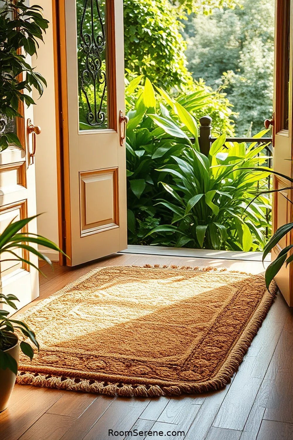 18 Natural Fiber Solutions for Hallway Organization 13 Coir Doormats for 18 Natural Fiber Solutions for Hallway Organization