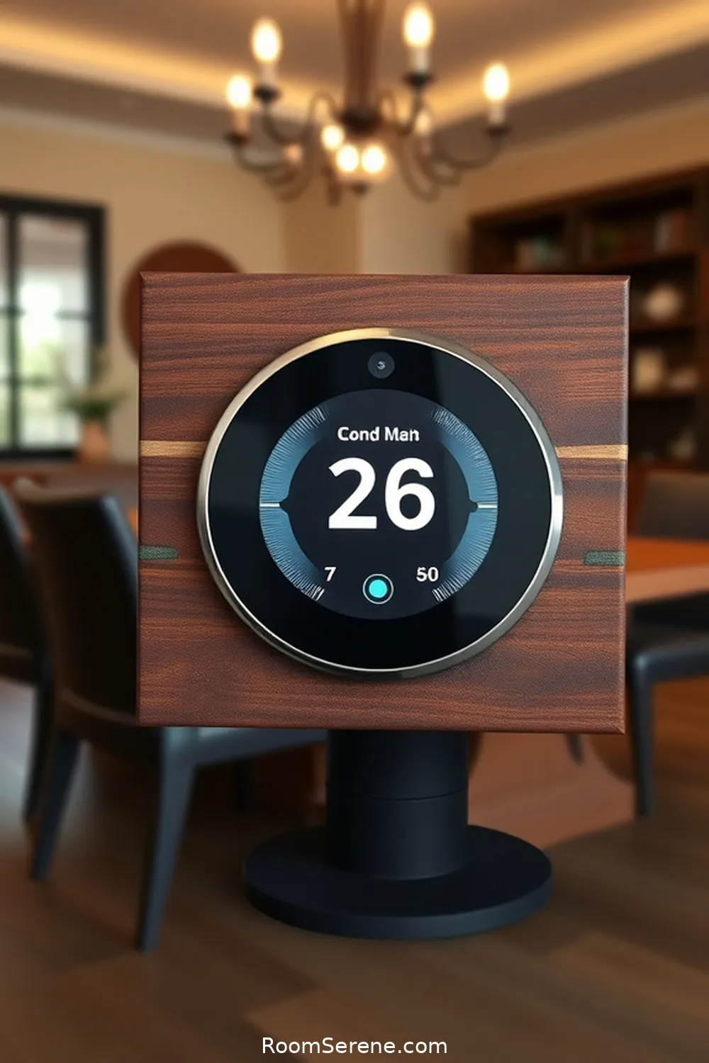 18 Smart Home Features Using Recycled Wood to Enhance Your Dining Room 9 Smart Thermostats With Reclaimed Wood Covers for 18 Smart Home Features Using Recycled Wood to Enhance Your Dining Room