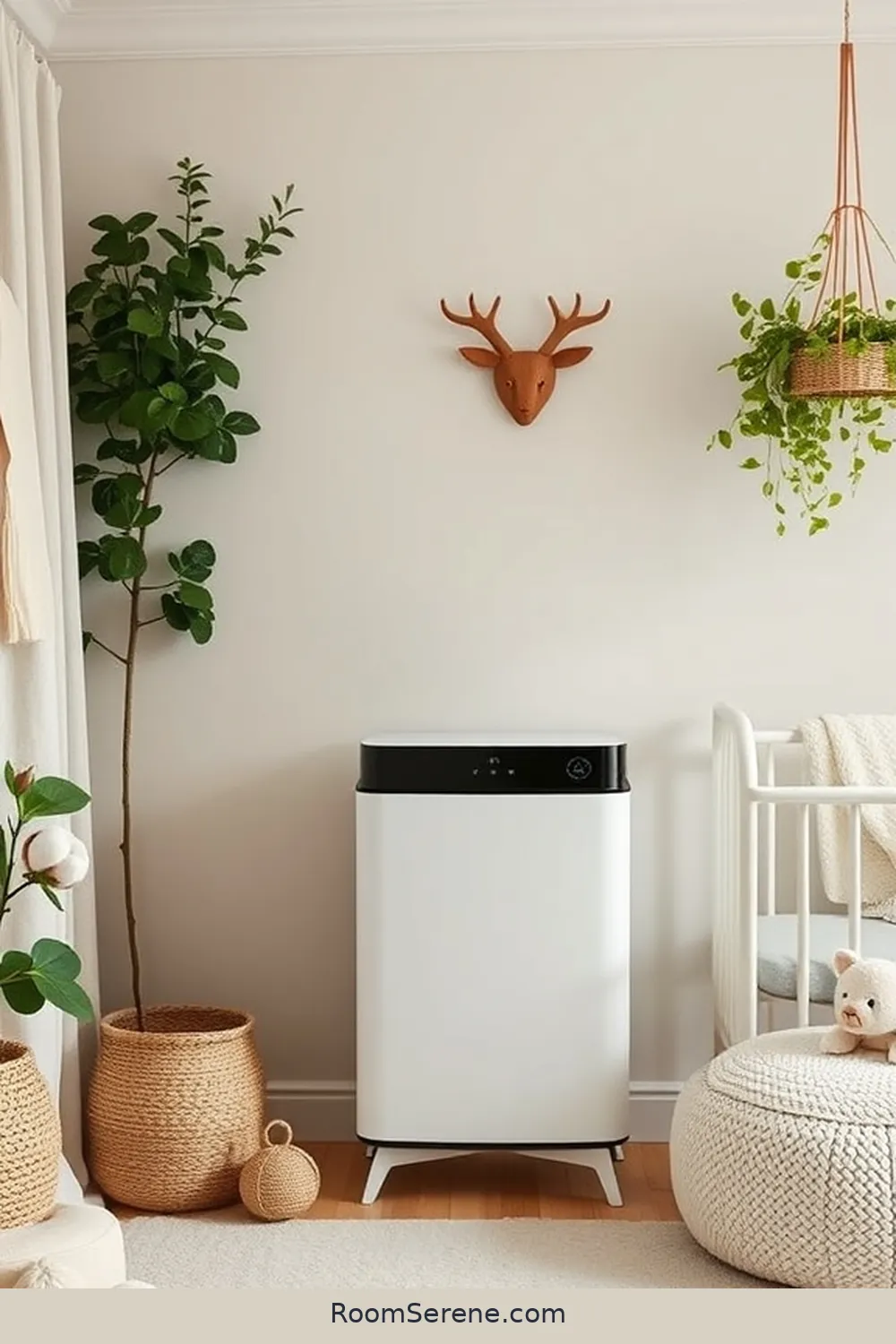 Air Purifiers With Smart Monitoring for 18 Smart Home Features for a Nursery Using Organic Cotton
