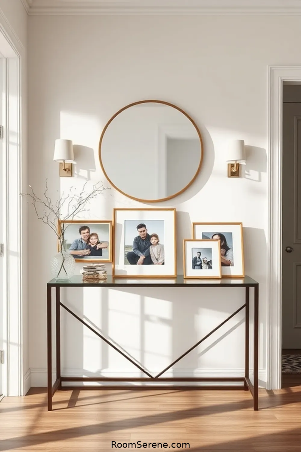 18 Stylish Ways for Entryway Organization Using Glass 19 Glass Picture Frames for Personal Touches for 18 Stylish Ways for Entryway Organization Using Glass