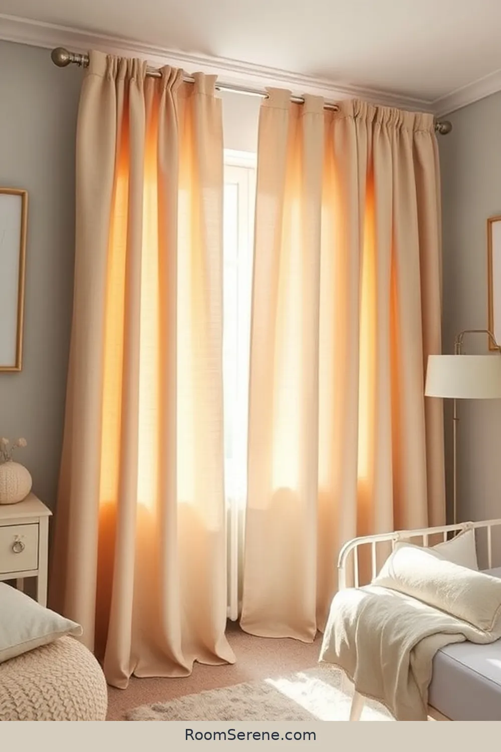 18 Ways to Achieve Comfort and Coziness in Your Nursery Using Organic Cotton 5 Stylish Organic Cotton Curtains for 18 Ways to Achieve Comfort and Coziness in Your Nursery Using Organic Cotton