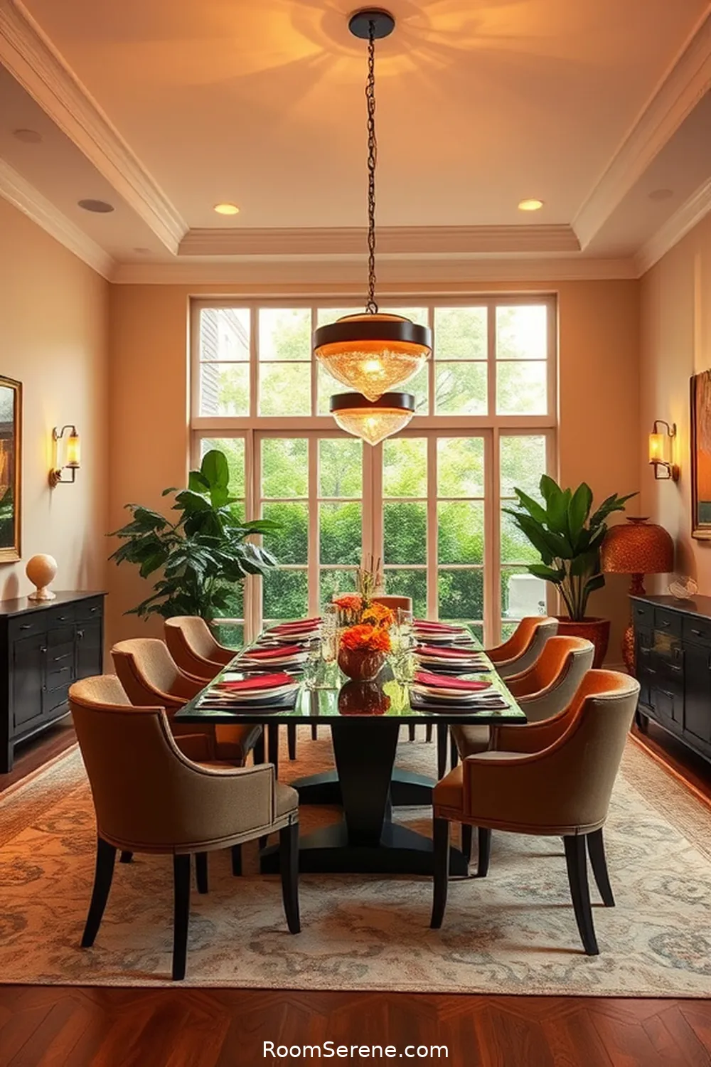 18 Ways to Boost Energy Efficiency in Your Dining Room Using Solar-Powered Lights 2 Choose Solar-Powered Pendant Lights for 18 Ways to Boost Energy Efficiency in Your Dining Room Using Solar-Powered Lights