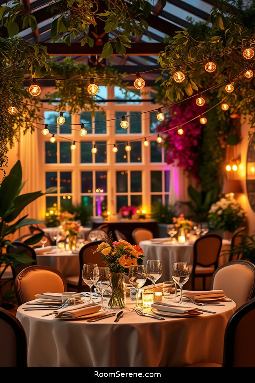 18 Ways to Boost Energy Efficiency in Your Dining Room Using Solar-Powered Lights 3 Install Solar String Lights for 18 Ways to Boost Energy Efficiency in Your Dining Room Using Solar-Powered Lights