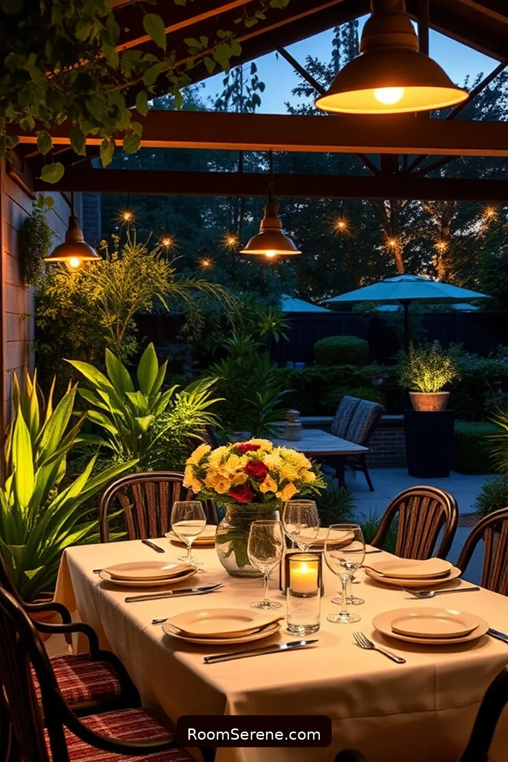 18 Ways to Boost Energy Efficiency in Your Dining Room Using Solar-Powered Lights 13 Opt for Solar Garden Lights for 18 Ways to Boost Energy Efficiency in Your Dining Room Using Solar-Powered Lights
