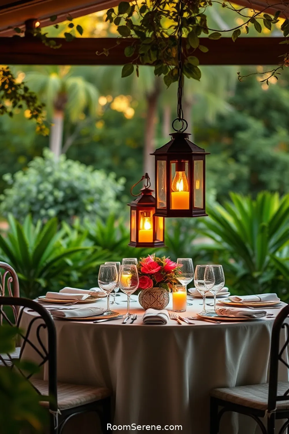 18 Ways to Boost Energy Efficiency in Your Dining Room Using Solar-Powered Lights 4 Use Solar Lanterns for Ambiance for 18 Ways to Boost Energy Efficiency in Your Dining Room Using Solar-Powered Lights