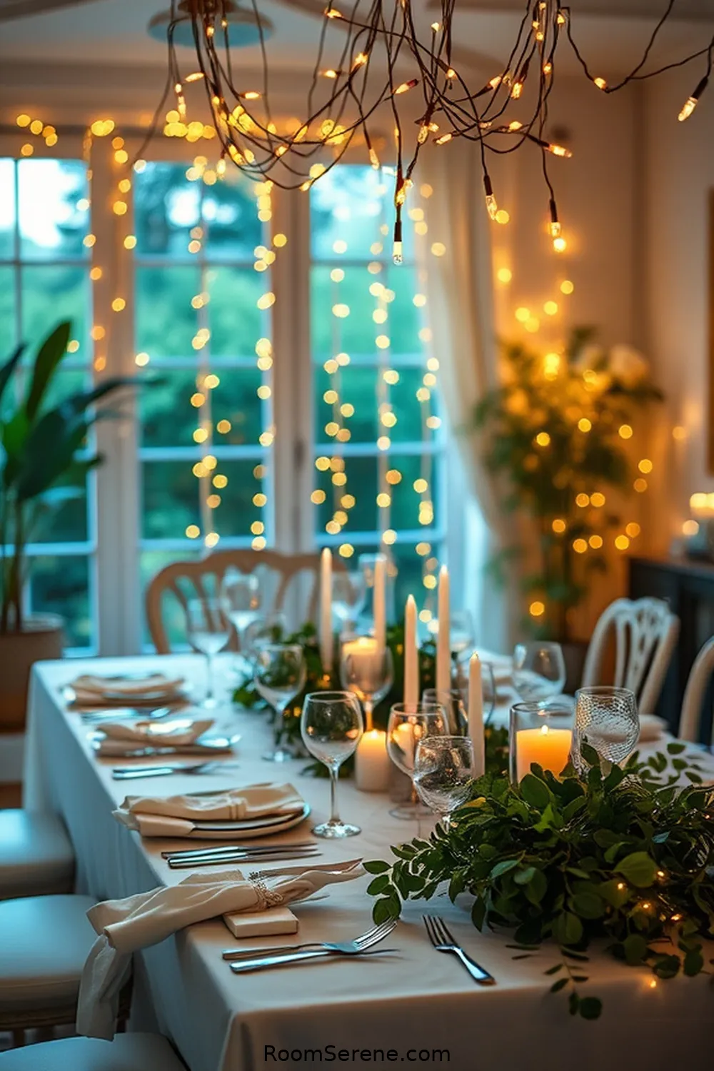 18 Ways to Boost Energy Efficiency in Your Dining Room Using Solar-Powered Lights 11 Use Solar-Powered Fairy Lights for 18 Ways to Boost Energy Efficiency in Your Dining Room Using Solar-Powered Lights