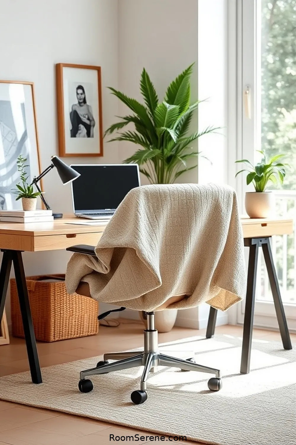18 Ways to Use Organic Cotton in Your Home Office Design 2 Organic Cotton Desk Chair Covers for 18 Ways to Use Organic Cotton in Your Home Office Design