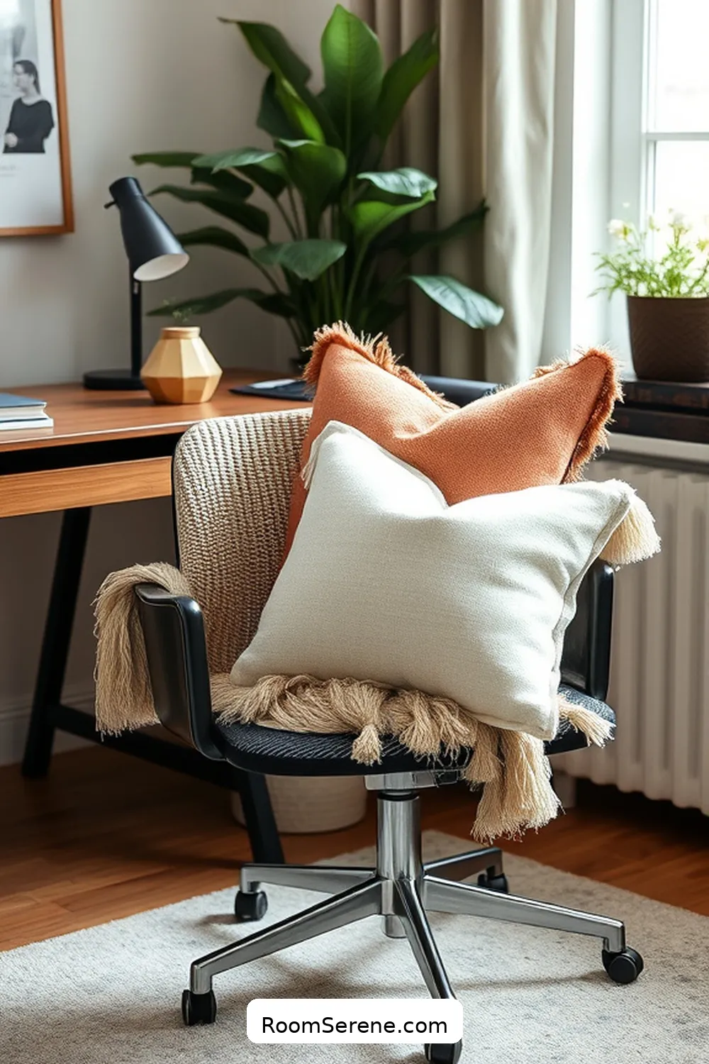 18 Ways to Use Organic Cotton in Your Home Office Design 3 Soft Organic Cotton Throw Pillows for 18 Ways to Use Organic Cotton in Your Home Office Design