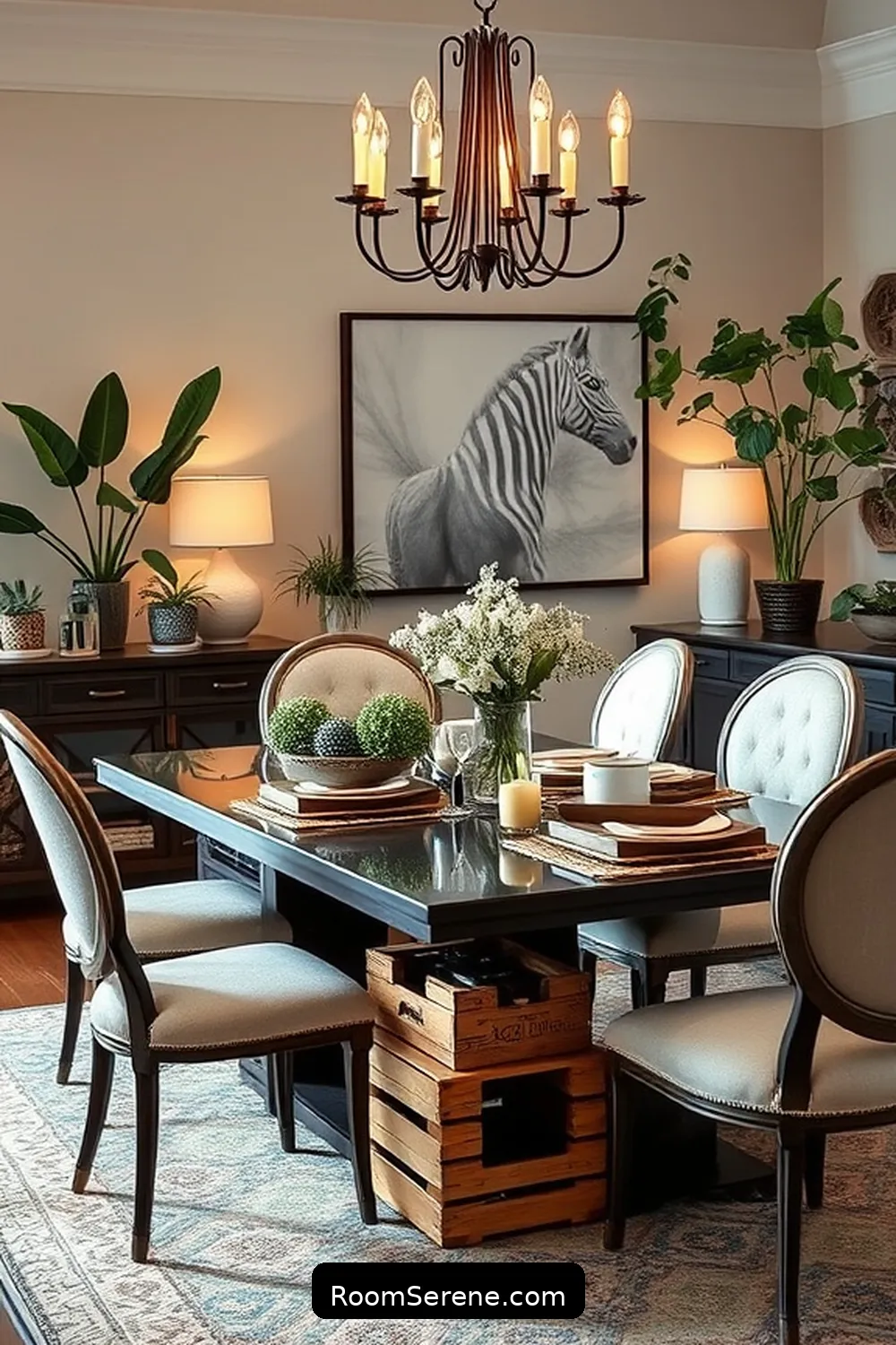 19 Creative Designs for Dining Room Workspaces Using Recycled Wood 5 Upcycled Wooden Crate Organizer for 19 Creative Designs for Dining Room Workspaces Using Recycled Wood